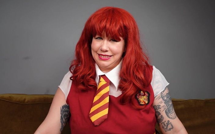 Deanna Deadly: Hermione nggak bisa berhenti ngawati kontol kecilmu!