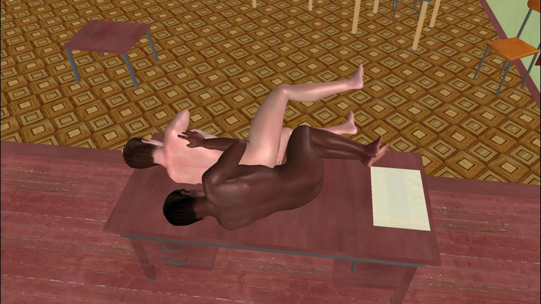 LustMen: Geanimeerde 3D-homoscène - closee en intieme lepelpositie