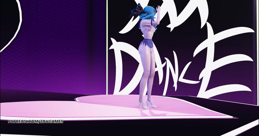 3D-Hentai Games: [MMD] Fiestar - Apple pie Gwen spogliarello sexy kpop