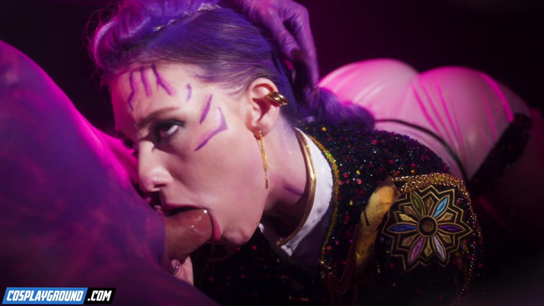 Cosplayground: Mystery Saja Fucks Melody Marks and Fills Her Pussy up -...