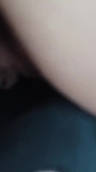 Brunette Farah in Red Lingerie Fucks Masked Guy POV