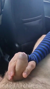 His Ass Is Full of Cum. Fucking a Stranger with Daddy's Big Dicks Without Condoms.
