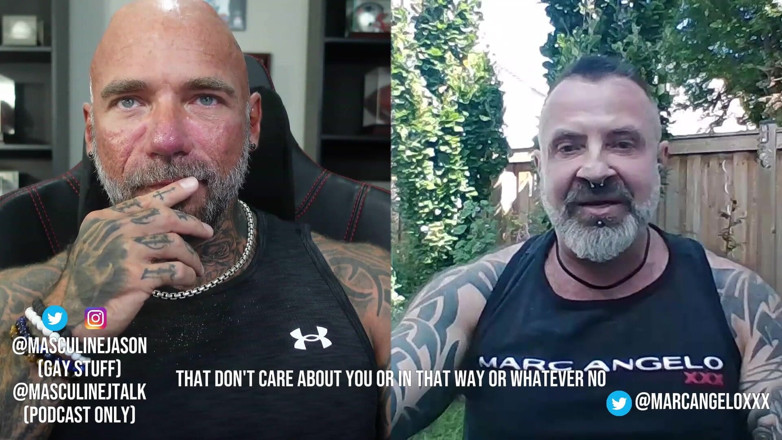 Raw and Uncensored with Masculine Jason: Pornohvězda zpověď - Marc Angelo (epizoda 93)