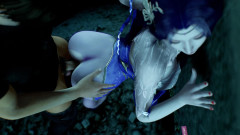 Why fuck so hard: Une pute asiatique excitée en 3D vêtue d’une robe sexy se...