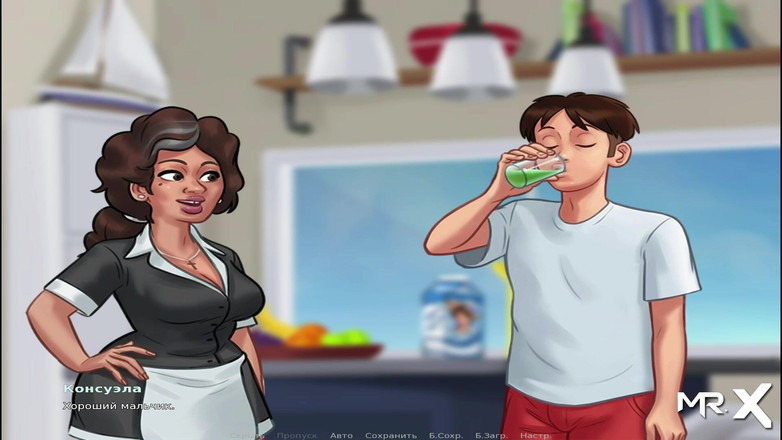 Mr Studio X: Summertimesaga - il pompino della cameriera e4 # 50
