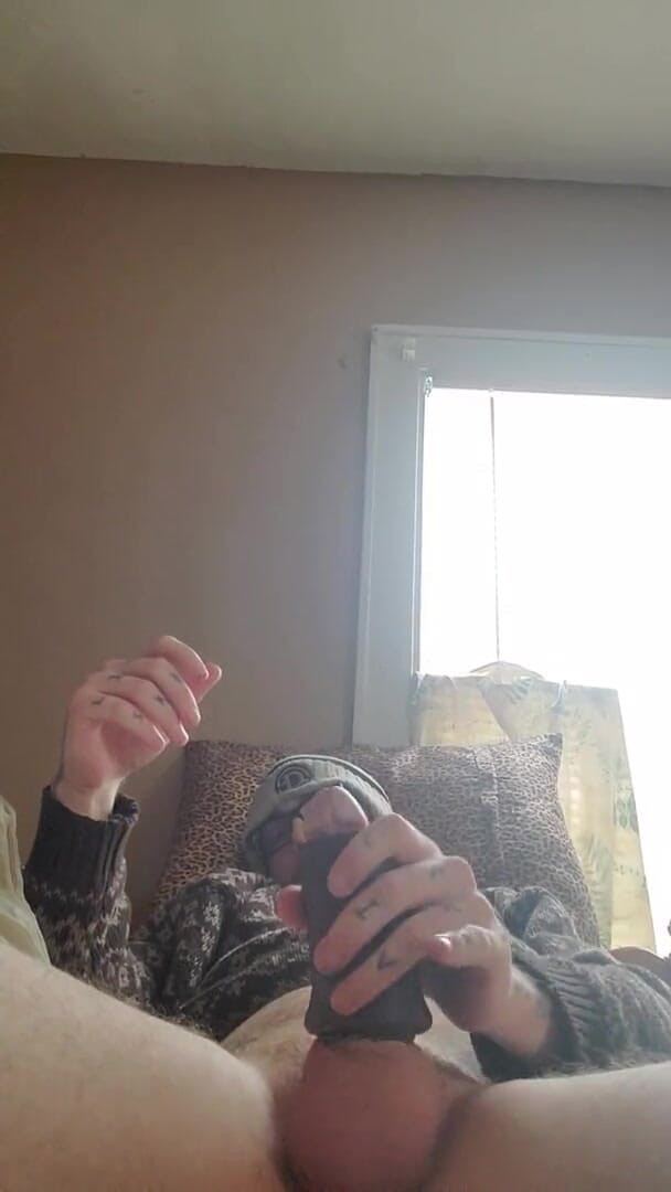 Jonny Sunshine: White Boy Cumming Hard After 2 Days of No Release