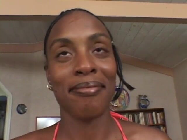 Butt Paradise: Horny ebony sits on a big white dick and fucks...