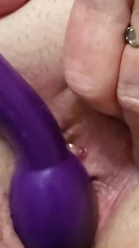 Making My Pierced Pussy Squirt with My Viberater