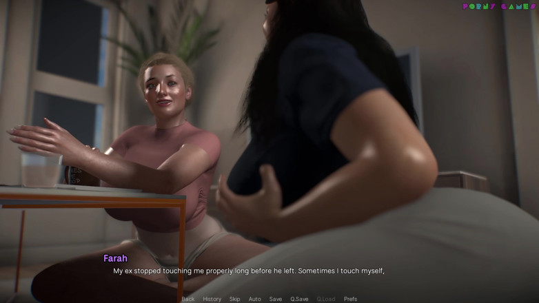 Porny Games: Przyjazna gospodyni przez White Foam - Napaleni sąsiedzi idą w seksowne...