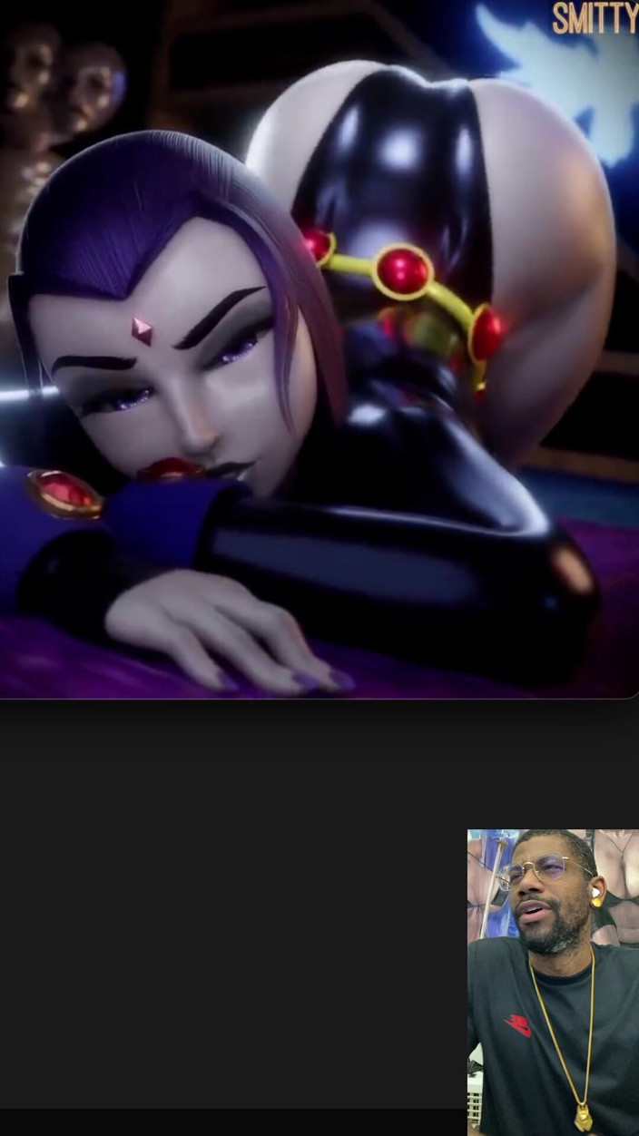 Good news media: Raven's Cock provocando dança é sexy foda anal