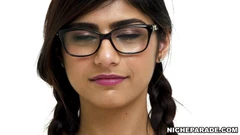 Mia Khalifa intim, sensuell upplevelse