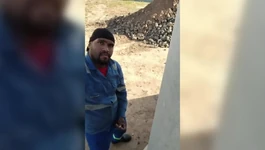 在回家之前，工人在工作上给出了它