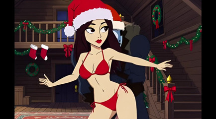 Octopussy Lovers Club: 13일의 크리스마스 금요일: 제이슨이 미친 밀프의 집으로 돌아온다. 크리스마스 스페셜 카툰