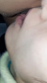 My Girlfriend Waited Until I Pissed so She Could Lick My Pussy