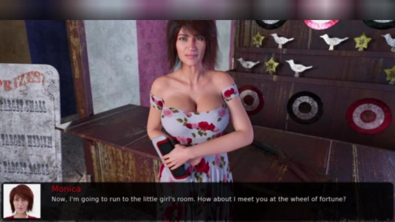 3DXXXTEEN2 Cartoon: Monica und Mabel schießen um den Hauptpreis. 3D-porno, cartoon-sex