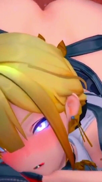 Zenless Zone Zero - Evelyn’s Pussy Filled with Cum in Horny Sex Scene - 3D Hentai Animations