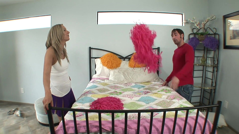 CBD Media: Lucky neighbor with huge cock fucks young blonde big ass
