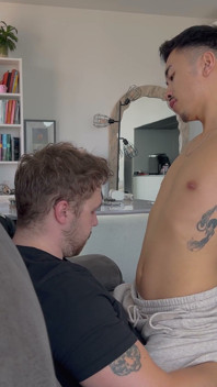 Twink preñada por padrastro