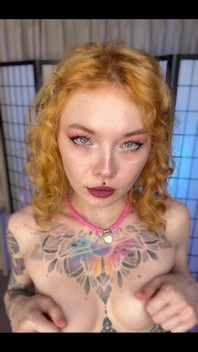 Would you like to spit on my tits and play with them like I do?