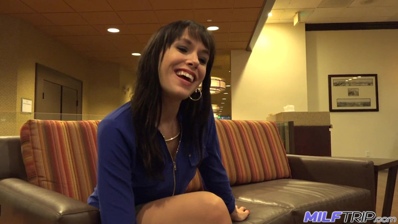 MILF Trip: Horny milf businesswoman Alana Cruise fucks stranger at a hotel...