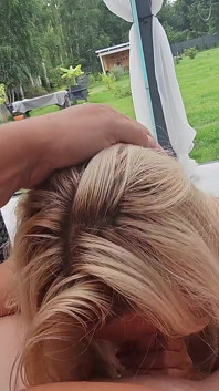 Motivation! Smoking Facial Blowjob