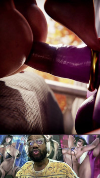 Tasty Big Breast Ass Dani Gets Cum Inflated by a Hard Cock Futa Wow Character