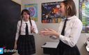 Ziva Fey: Ziva fey dan mewchii fey - adu tamparan di ruangan kelas