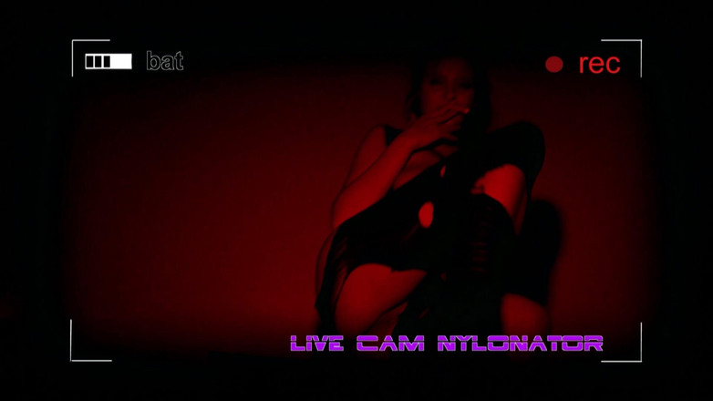 Big Boobs Babe: În direct nylons nailon sexy futai cu vibrator legat