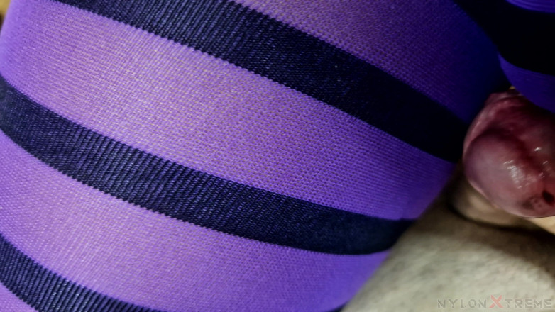 Nylon Xtreme: Трах в видео от первого лица, Julia Kate Purple и черный нейлон