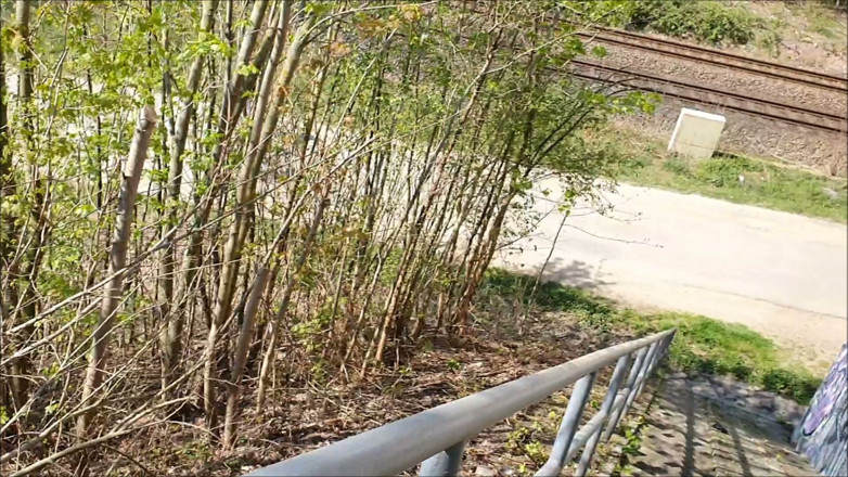UserBitch1: 정액 삼킴과 함께 야외 구강