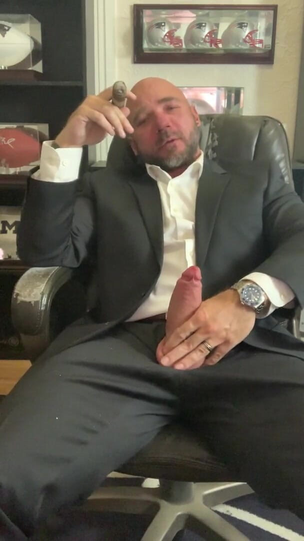 MasculineJason - Jason Collins: Cigar, Suit, JOI, Masturbation!