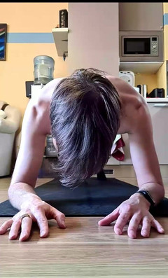 GayDuplo: Just Doing My Morning Exercises in Jockstrap