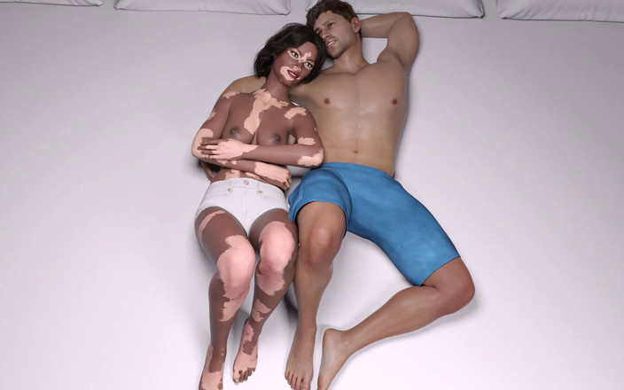 3D Cartoon Porn: Moje kolej 236 První sex Mark &amp; Kim Pt1 (polibek, Mazlení, Třesení ptáka)