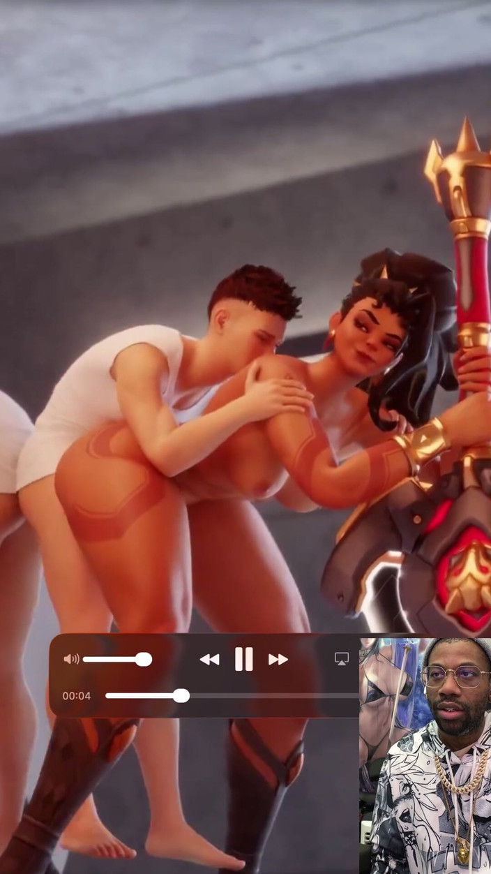 Good news media: Netter dämon Waifu backt ihren arsch auf einem durstigen gooner-schwanz