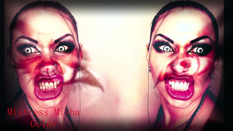 Goddess Misha Goldy: Intensive dämonische Lipnose! Du wirst alles tun, was ich für...