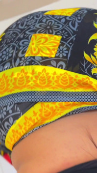 Big Ass & Huge Strong Boobs Desi Hot Maid Wearing Saree & Blouse in Arabian Hotel!