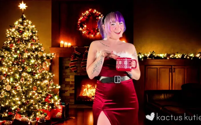 Kactus kutie: Mrs. Claus Pees in Santas Mug