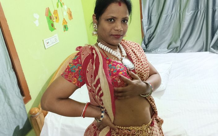 Popmini: Proaspăt căsătorită Mumbai Trisha Bhabhi face sex incitant cu fratele...