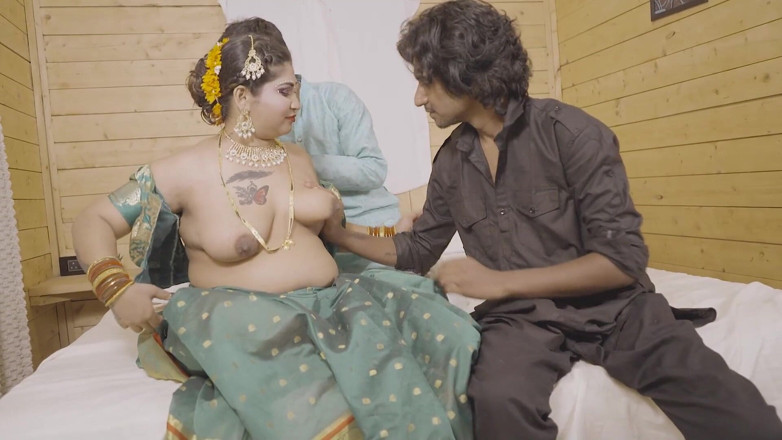 Uncutadda: Suhagrat with Step Brother, a Sexy Hardcore Threesome Sex Story