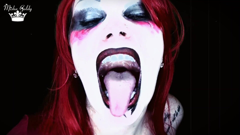 Goddess Misha Goldy: Cum Right in Mouth of Dangerous Demon and Become My...