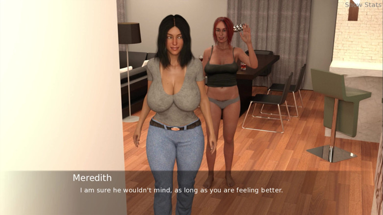 Porny Games: Project hot wife - Getting naked in the gym (64)