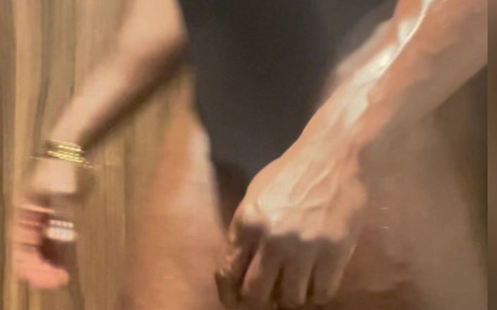Black smoking muscle stepdad: Po cvičení G řetězec singlet olej flex a hračka relace