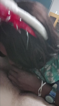 hothouse18xxx: 娇小的smal鸡巴被黑人公主吮吸