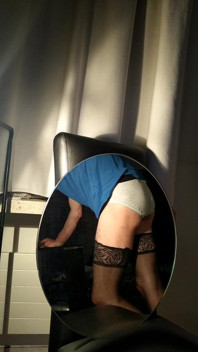 V sexy prádle