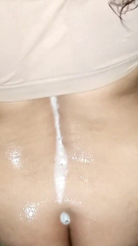 Muslim Woman Taking Bath in Depraved Indian Bathroom