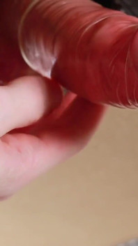 Ordenhando camisinha de mesa, fetiche por closeups
