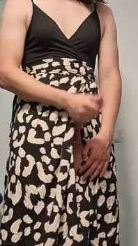 Je m’amuse dans ma nouvelle robe