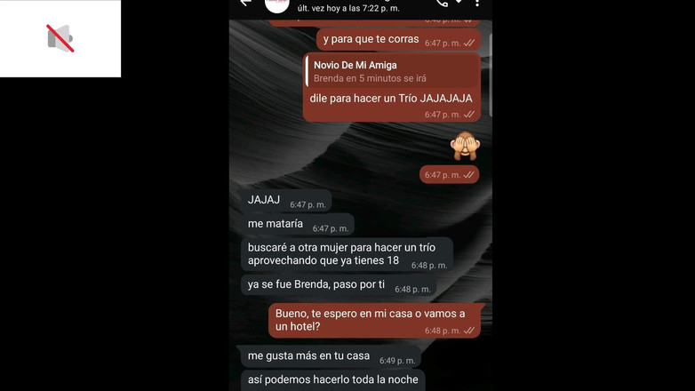 Natasha Caseros: Chat bollente con il fidanzato del mio migliore amico con...