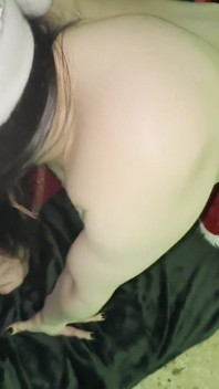 Vánoce s mým nevlastním bratrem, miluje, když je pokryto spermatem