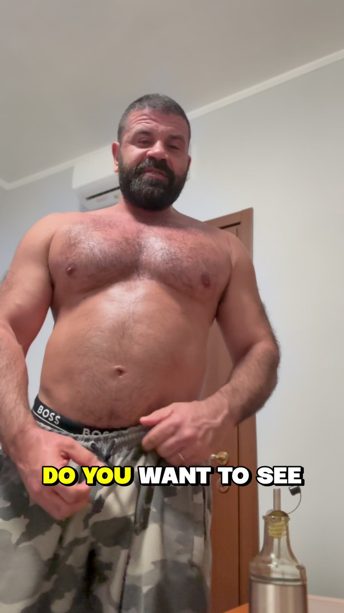 Massive daddy xxx: Massive Stepdaddy Has His Feet, Chest and Ass Worshipped, Before...